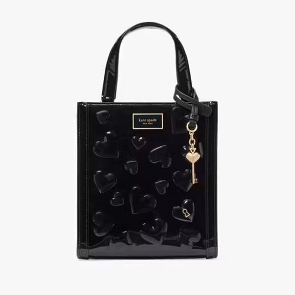 Kate Spade Key To My Heart Manhattan Mini Tote KK569 - Picture 2 of 16